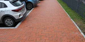 Клинкер тротуарный ЛСР "Лондон", красный 8