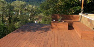 Террасная доска из ДПК Bamberg, Solid, African Bubinga30