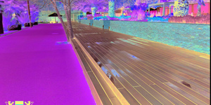 Террасная доска из ДПК Bamberg, Square, Brazilian Walnut2