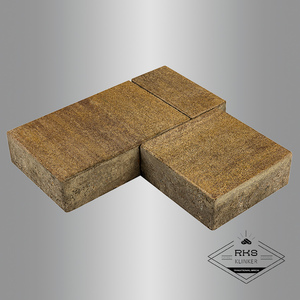 Тротуарная плитка BRAER, Старый город, Ландхаус, Color Mix Каштан