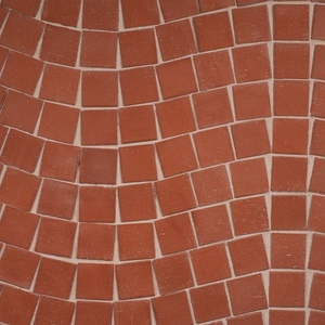 Клинкер тротуарный ЛСР "Лондон" красный Квадро