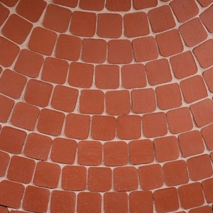 Клинкер тротуарный ЛСР "Лондон" красный Квадро R
