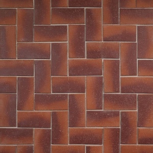 Клинкер тротуарный ангобированный ЛСР "Манчестер" Бордо Классик