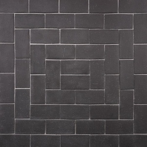 Клинкер тротуарный ЛСР "Штутгарт", графитовый