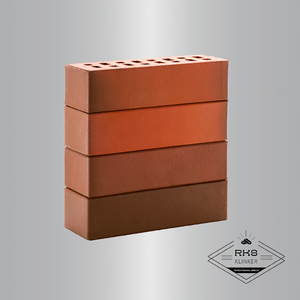 Клинкерный кирпич ЛСР "Ноттингем" красный флеш, гладкий 0.7НФ