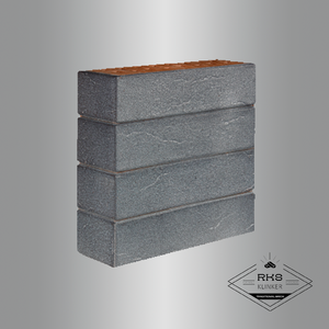 Клинкерный кирпич ЛСР "Эльфюс" серебристый, поверхность винтаж, 0,7 НФ