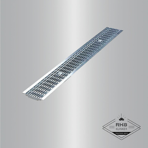 Решетка водоприемная Basic DN100 стальная ячеистая оцинкованная