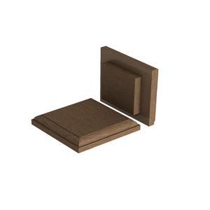 Крышка верхняя для столба из ДПК Woodvex,Select, кофе