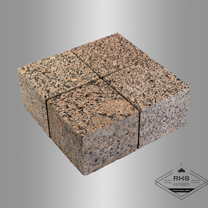 Гранитная брусчатка Ала-Носкуа, Пиленая, 100x100 мм