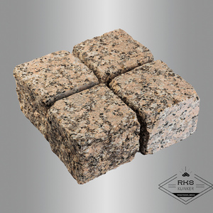 Гранитная брусчатка Жалгыз, Француженка, 100x100x80 мм