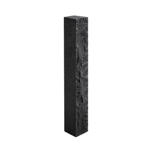 Палисад из камня RKS SLATE Belgian Black, колотый, 100х100х1000 мм
