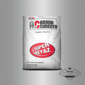 Цемент белый Adana (Оyak) Super White, М600, 25 кг