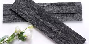 3D панели из натурального камня Кварцит Black Quartz Classic от бренда RKS SLATE (57)