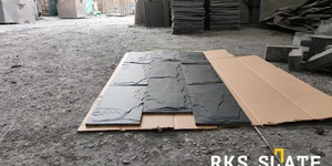 Сланец черный RKS SLATE Black Mushroom (образцы)  (2)