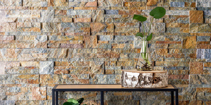 Каменные стены в интерьере заказать 3D панели RKS SLATE Кварцит Multi Quartz Modern (2)