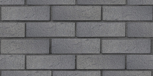 Клинкерный кирпич ЛСР Эльфюс серебристый, поверхность винтаж, 0,7 НФ на графитовом шве