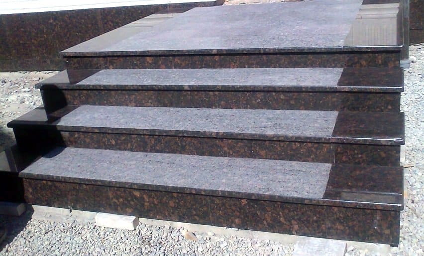 Гранитная плитка Тan Brown, Thermo/Polished 18