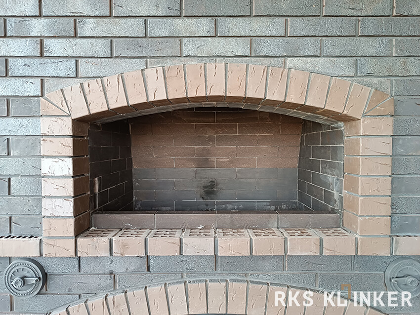 Кирпич черный печной Montenegro SHA 8 Black Cuprum 250x124x65 мм 1