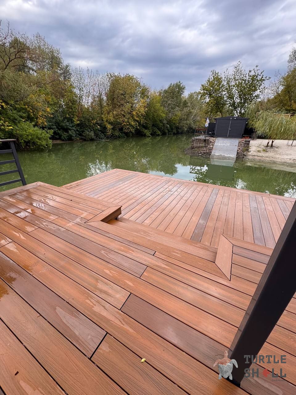 Террасная доска Turtle Shell, Australian Palisander, Co-Extrusion Dual 3