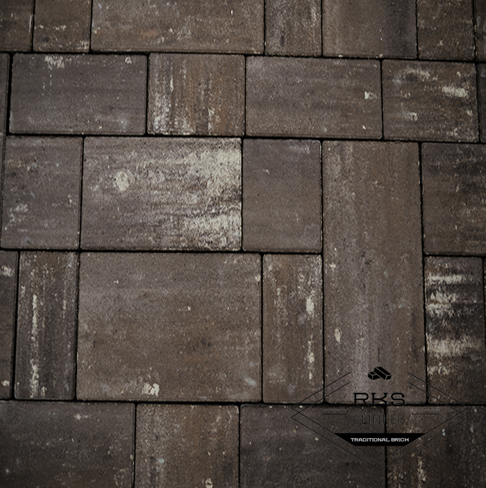 Плитка тротуарная SteinRus, Инсбрук Тироль, Color Mix Сепия, 60 мм в Курске
