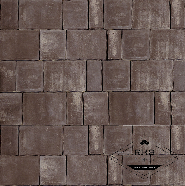 Плитка тротуарная SteinRus, Старый Город, Color Mix Браун, 60 мм в Курске