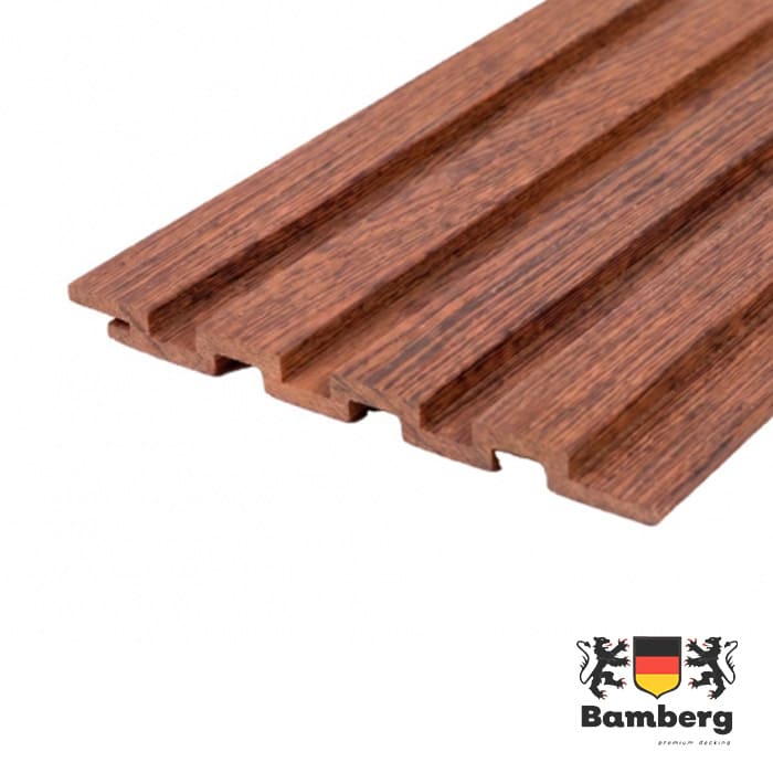 Реечная панель Bar Lines, African Bubinga в Курске