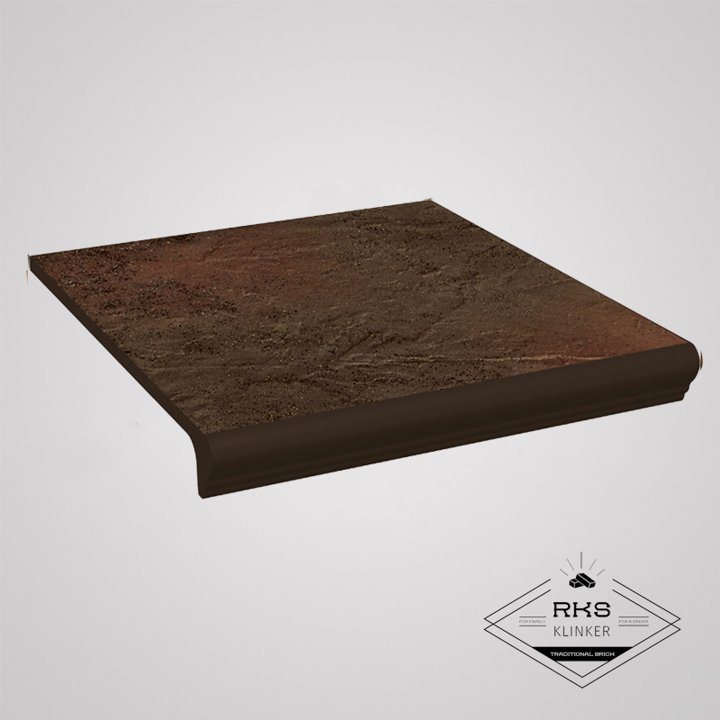 Клинкерные ступени и напольная плитка Paradyz Semir Brown в Курске