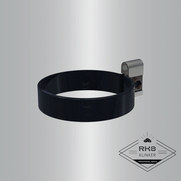 Хомут трубы GLC PVC, RAL 9005 в Курске