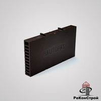 Вентиляционная коробочка BAUT коричневая, 115x60x12 мм в Курске