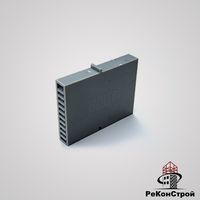 Вентиляционная коробочка BAUT светло-серая, 80x60x12 мм в Курске