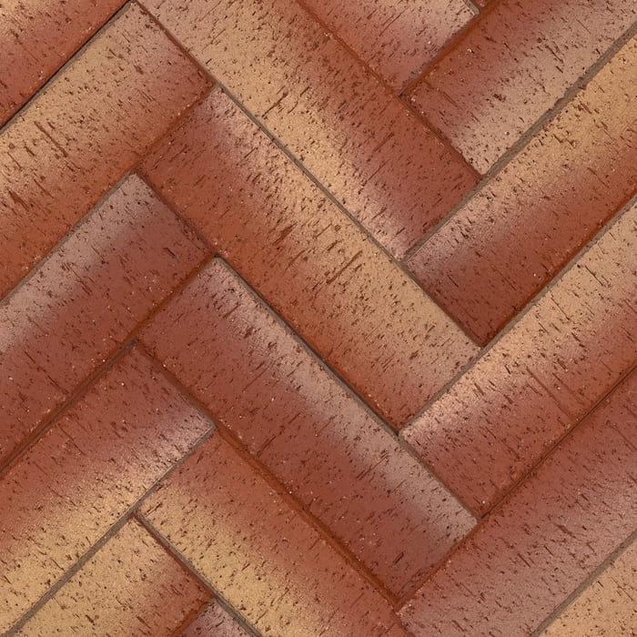 Клинкер тротуарный ЛСР красный "Канны" Золото Лонг в Курске