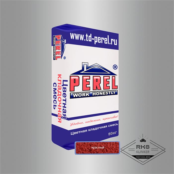Кладочная смесь PEREL VL 60/красный в Курске