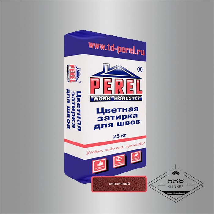 Затирочная смесь Perel RL 38/кирпичная в Курске