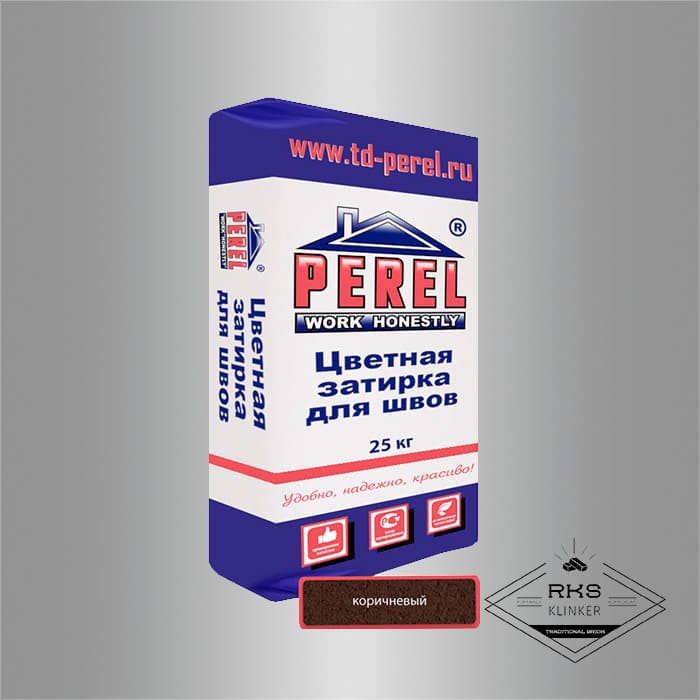 Затирочная смесь Perel RL 50/коричневая в Курске