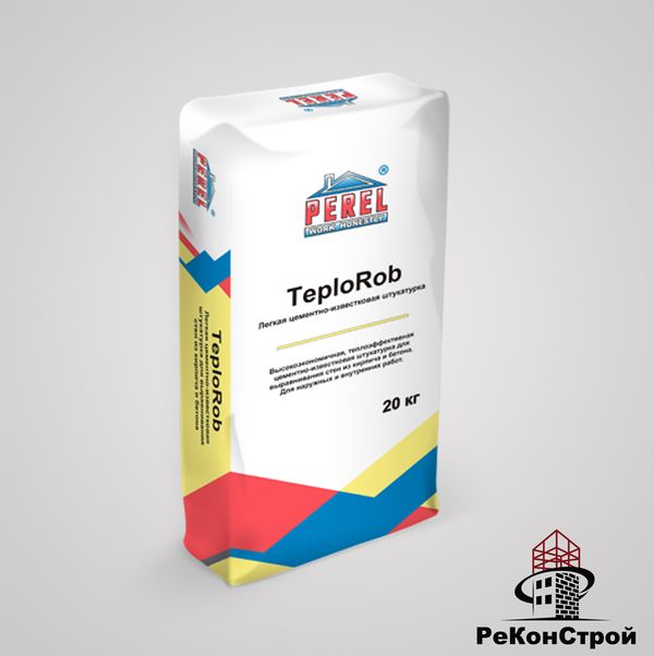 TeploRob Лёгкая цементно-известковая штукатурка в Курске