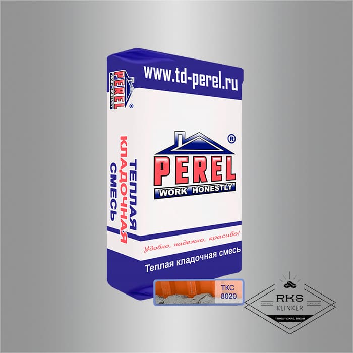 Теплоизоляционный кладочный раствор PEREL TKS 8020 в Курске