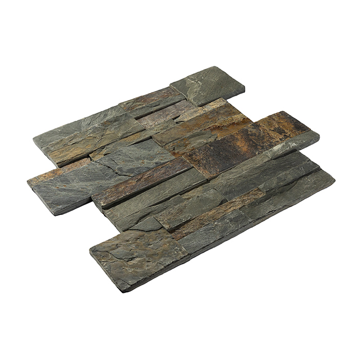3D панели Сланец Dark Multicolor Modern в Курске