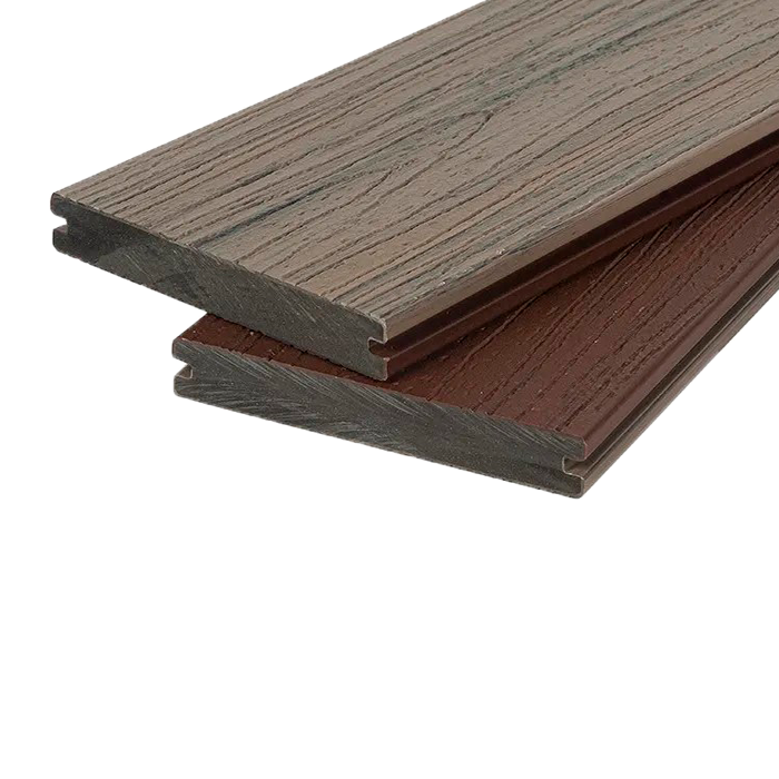 Террасная доска из ДПК Dual POLIVAN GROUP,Solid Co-Extrusion, Gray в Курске