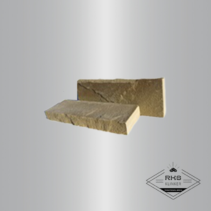 Ступени колотые ParkStone из камня песчаник зелёного оттенка в Курске
