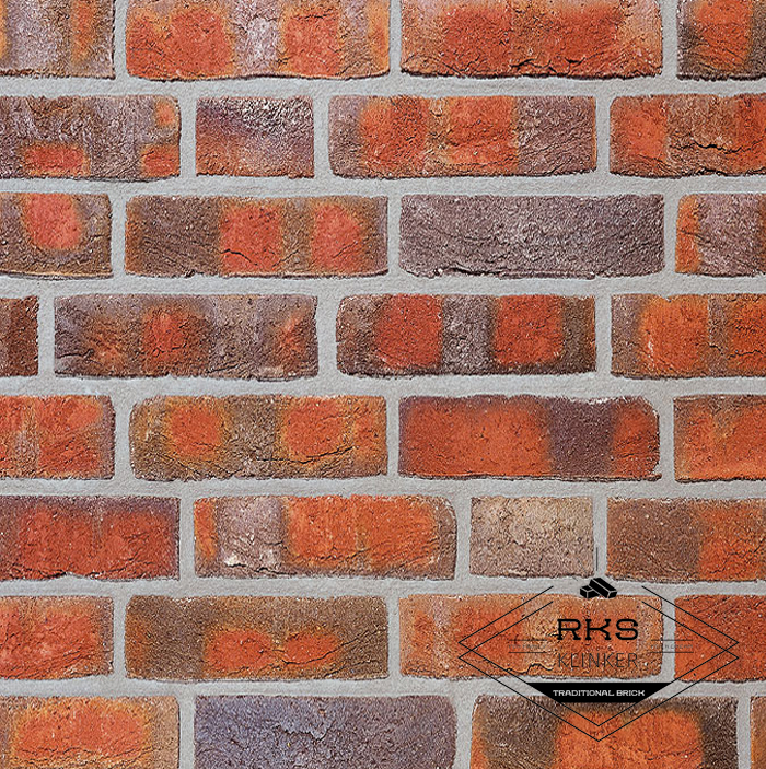 Кирпич ручной формовки Roben, WASSERSTRICH buntgeflammt, 240х54х71 мм в Курске
