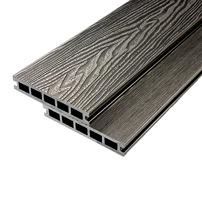 Террасная доска из ДПК RusDecking, UnoDeck Vintage, Графит в Курске