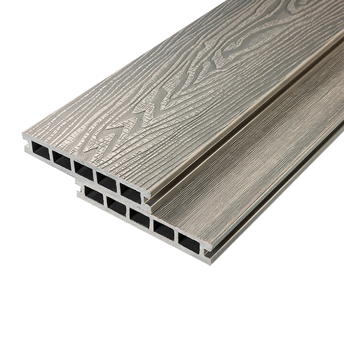 Террасная доска из ДПК RusDecking, UnoDeck Vintage, Серый в Курске