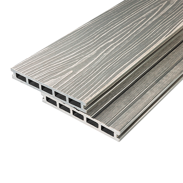 Террасная доска из ДПК RusDecking, UnoDeck Mogano, Серый в Курске