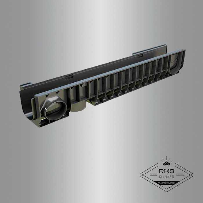 Лоток водоотводный PolyMax Basic DN100, H155 в Курске