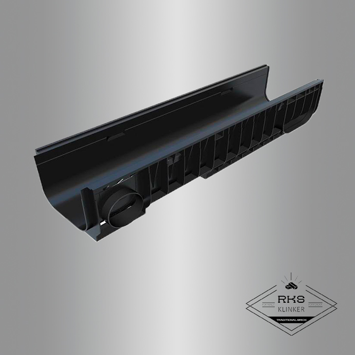 Лоток водоотводный PolyMax Basic пластиковый DN200, H200 в Курске