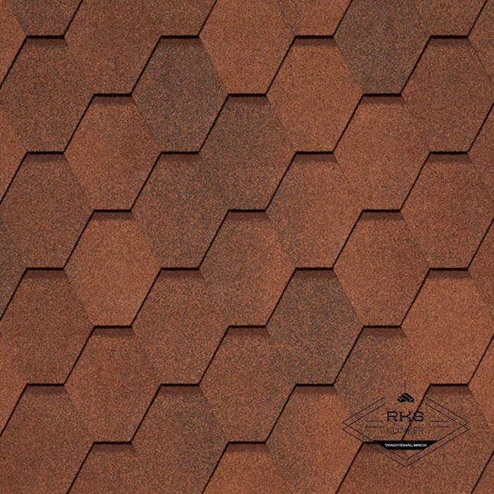 Гибкая черепица TEGOLA, UNICA MOSAIK, Robusta 444 в Курске