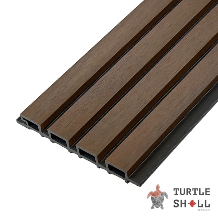 Реечная панель Middle Lines Dual, Australian Palisander, Co-Extrusion в Курске
