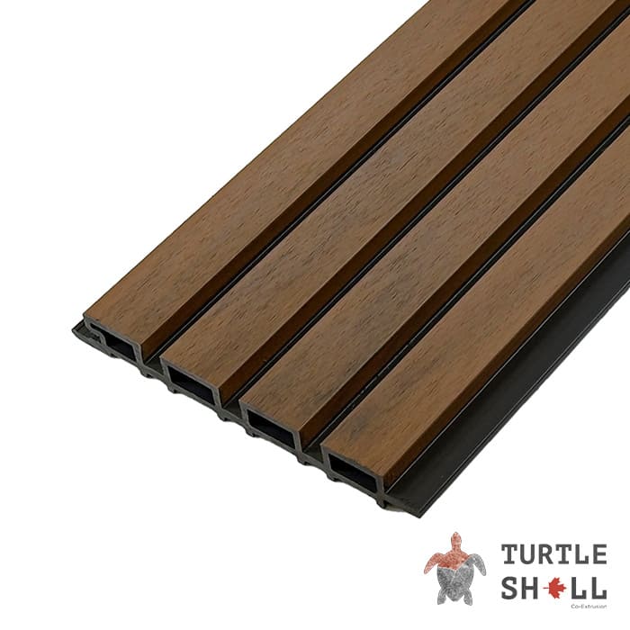 Реечная панель Middle Lines Dual, Thai Teak, Co-Extrusion в Курске