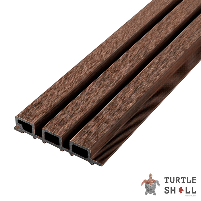 Реечная панель ДПК Middle Lines, Australian Palisander, Коэкструзия (FS 15) в Курске