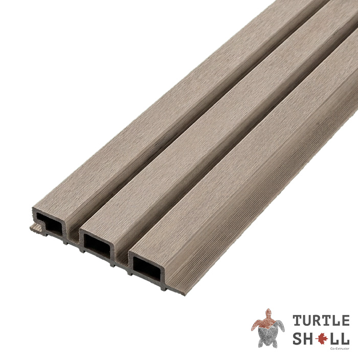 Реечная панель ДПК Middle Lines, Canadian Maple, Коэкструзия (FS 15) в Курске